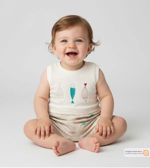 Macaquinho Banho de Sol Peixinhos