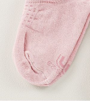 Kit Meia Sapatilha Baby com 2 unidades Rose