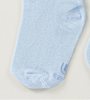 Meia Lisa Baby Azul