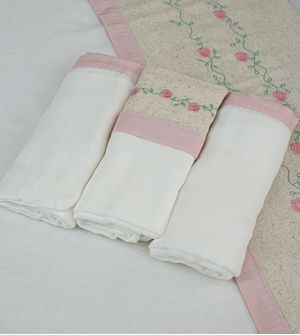 Kit Fralda Loupiot Nature com 3 unidades