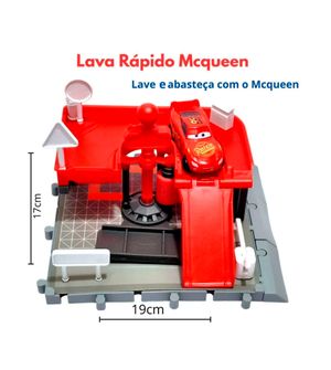 Lava Rápido Pit Stop Completo Mcqueen