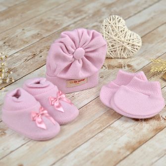 Kit Sapatos Luvas e Touca 1005 - Tam. RN