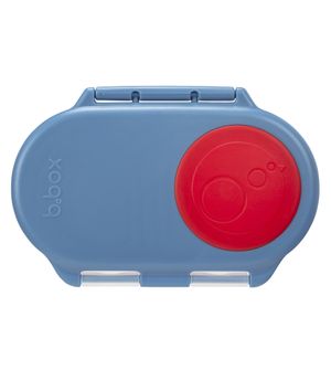 Lancheira Snack Bento Blue Blaze com 2 Divisórias Bbox