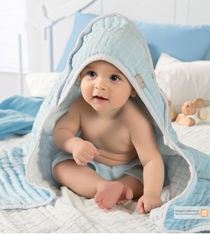 Toalha Soft Loupiot Color com Capuz - 100x85cm