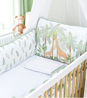 Kit Berço Safári com 7 peças