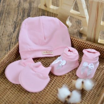 Kit Sapatos Luvas e Touca 10071 - Tam. RN