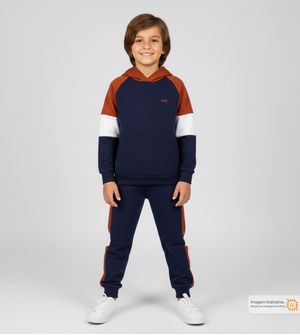 Conjunto Moletom com Capuz Action