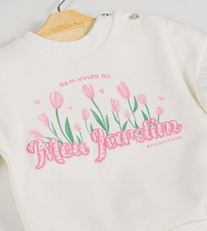 Conjunto Moletom Meu Jardim