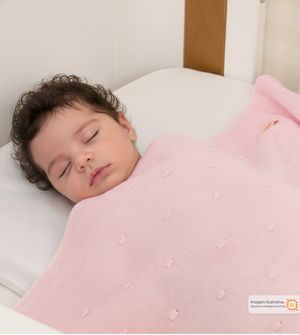 Manta Bolinhas 70 x 90cm - 13512AB