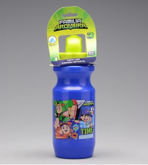 Copo com Bico Retrátil Família Arqueira 580ml
