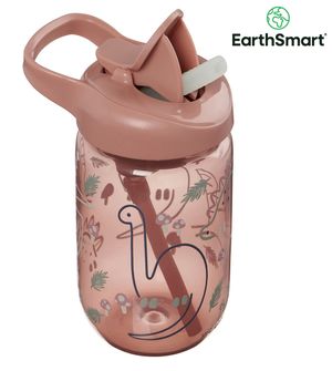 Copo Hydrate Straw Canudo Silicone Berry 350ml - Vital Baby