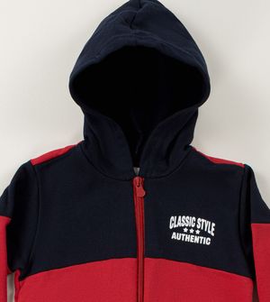 Conjunto Moletom com Capuz Classic Style Vermelho