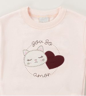 Conjunto Moletom Só Amor