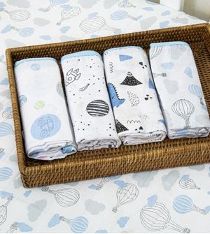 Kit Fralda Soft com 4 unidades 70 x 70cm