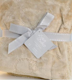 Cobertor Ferrete Laço Bebê