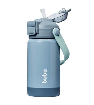 Garrafa Térmica com Bico e Canudo 360ml Ocean