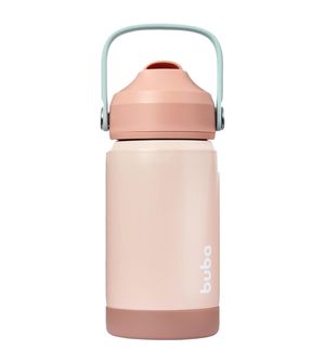 Garrafa Térmica com Canudo 360ml Blush