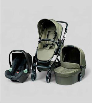 Carrinho COMO 4 com Bebê Conforto e Moisés ABC Design