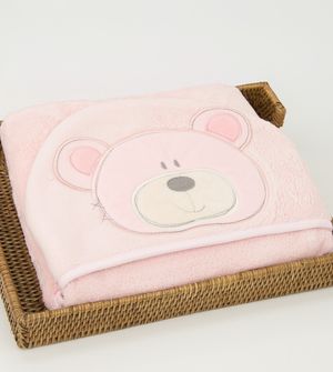 Toalha com Capuz Power Sec Gigante Urso