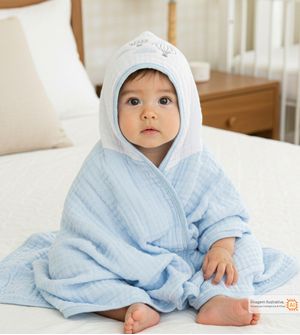 Toalhão de Banho Soft Tinta com Capuz Bordado 105 x 80cm