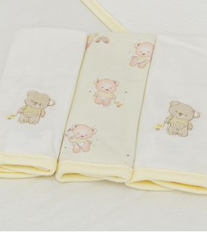 Kit Fralda de Boca Com 3 Unidades - 25715F