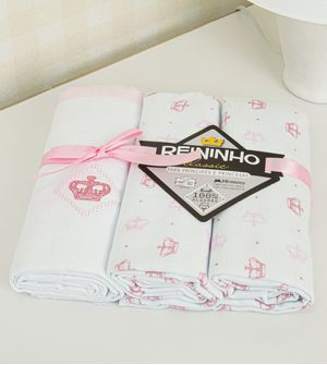 Kit Cueiros Reininho Classic com 3 Unidades