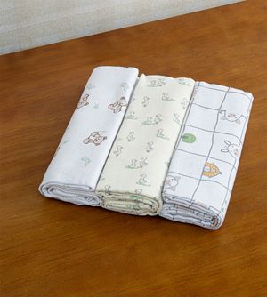 Cueiro Flanelado com 3 Peças 80 x 80cm - 4106