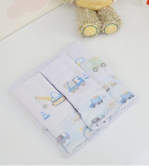 Kit Fralda de BocaOmbro Com 3 Unidades - 24714M