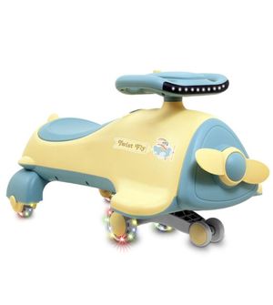 Andador e Passeio 2 em 1 Twist Fly Creme Bandeirante