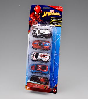 Kit Carrinho Pull Back Spider Man