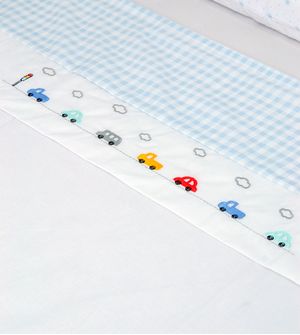 Jogo de Lençol para Berço Americano com 3 Peças - 4933