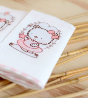 Kit Toalha de boca com 3 Unidades