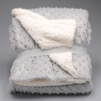 Cobertor Sherpa Dots