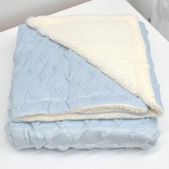 Cobertor Sherpa Hearts