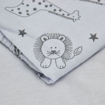 Jogo de Lençol para Mini Berço Safari 103 x 78 cm