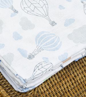 Fraldas Super Luxo com Bainha 70x70 cm