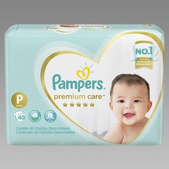 Fralda Pampers Premium Care Mega