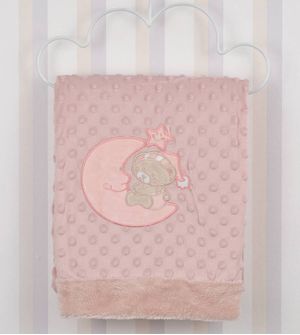 Manta Dots Baby Ursinho 100 x 70cm