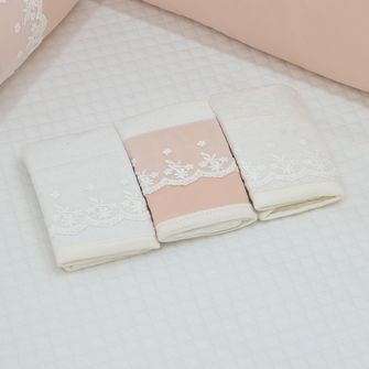 Kit Toalha Boca Paris com 3 Unidades