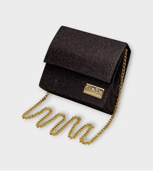 Bolsa Mini Glow Preta