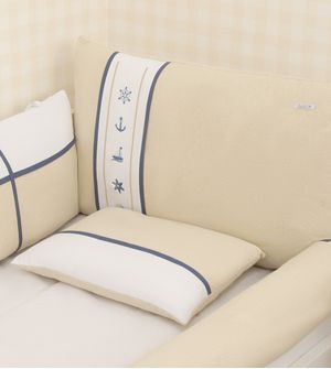 Kit de Berço Linho Náutico com 5 Peças