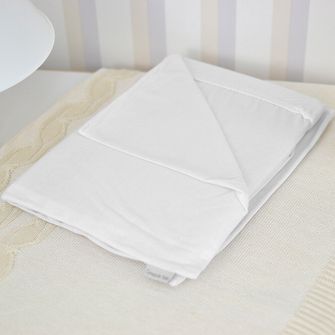 Jogo Lençol Berço Americano Malha Branco