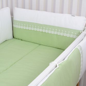 Kit de Berço Romântico com 5 Peças