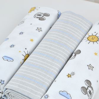 Kit Cueiros com 3 Unidades 80 x 80cm