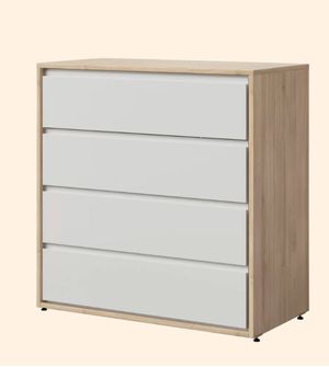 Cômoda Sol e Mar com 4 Gavetas Divicar