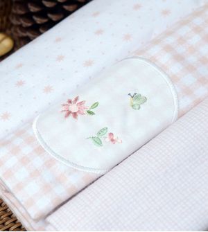 Kit Cueiro Flanelado com 3 Peças 80x80cm - 4931