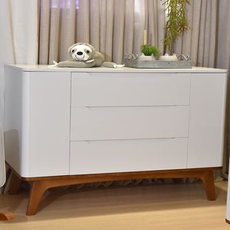 Cômoda Infantil Sambalelê 3 Gavetas Divicar