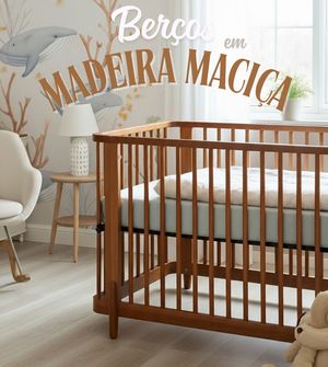 Berço Ninho 2 em 1 Puppi Móbile