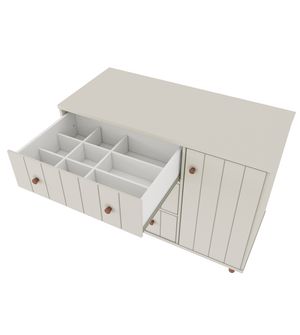 Cômoda Valentina Fraldário Carolina Baby