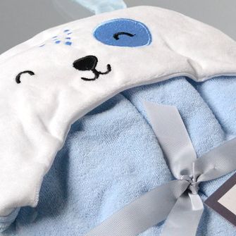 Toalha de Banho Forrada com Capuz - 5312